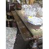 Image 8 : ANTIQUE DRAWLEAF TABLE W/6 CARVED PRESSBACK CHAIRS