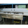 Image 1 : NEW 3 BIN STAINLESS STEEL COMMERCIAL SINK