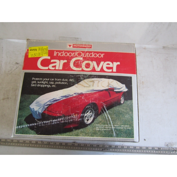 MOTOMASTER CAR COVER