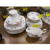 Image 1 : LG. LOT OF ROYAL ALBERT PETITE POINT CHINA & A HIGHLAND THISTLE GRAVY BOAT