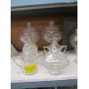 Image 1 : 6 PIECES OF VINTAGE GLASSWARE