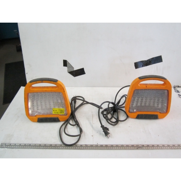 2 LED WORK LIGHTS