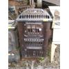 Image 2 : ENAMEL WOOD HEATER & A CAST & CHROME WOOD HEATER