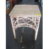 Image 1 : SQUARE WICKER END TABLE