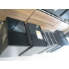 Image 4 : COMPLETE SET OF KITCHEN CABINETS - GREY & WOOD FINISH