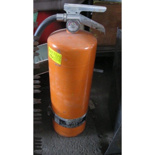 LG. FIRE EXTINGUISHER