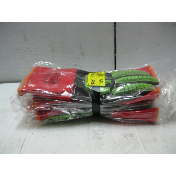 4 PAIR OF SZ 9 NEW WORKGLOVES