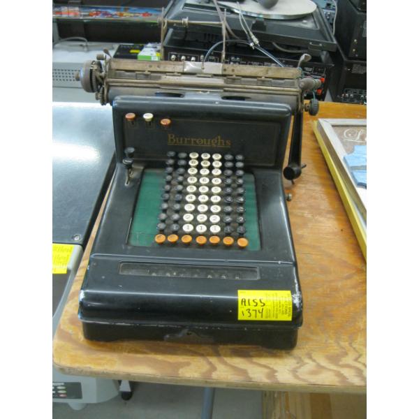 BURROUGHS VINTAGE ADDING MACHINE