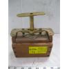 Image 2 : BRASS & WOOD BUTTER PRESS