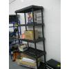 Image 1 : BLACK PLASTIC SHELF UNIT - SHELF UNIT ONLY