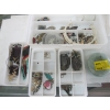Image 2 : 2 CONTAINERS OF JEWELRY AND JEWELRY MAKING HARDWARE & SM. LIDDED CONTAINER