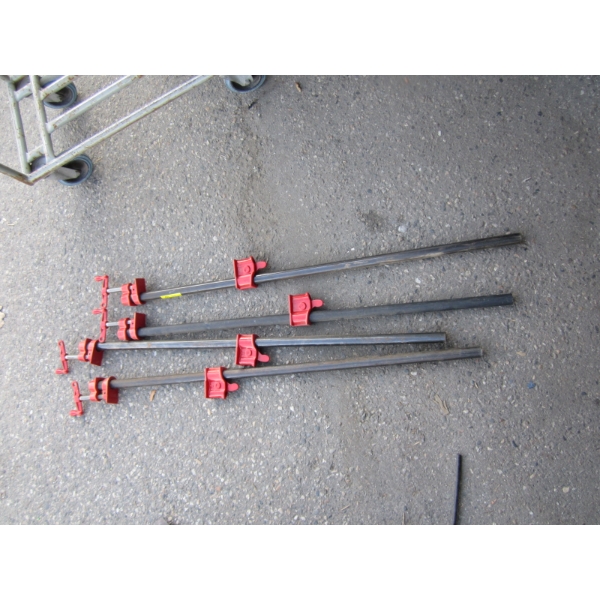 4 - 4' BAR CLAMPS