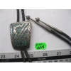 Image 1 : SILVER & TURQUOISE NAVAJO NECKTIE