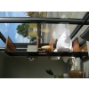 Image 2 : METAL & WOOD 6 SHELF UNIT