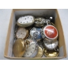 Image 3 : BOX OF ASST. POCKET WATCHES - VARIOUS CONDITIONS