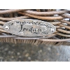 Image 4 : PATIO WICKER LIKE PATIO CHAIR & MATCHING FOOTSTOOL