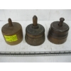 Image 1 : 3 WOODEN BUTTER MOLDS