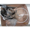 Image 5 : 2 FLATS OF POTS/PANS