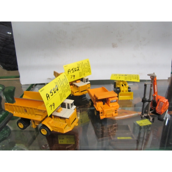 DIECAST METAL TOY EQUIPMENT