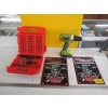 Image 1 : BLACK & DECKER BIT KIT, CORDLESS DRILL - NO CHARGER, & 2 "DO NOT USE MY TOOLS" SIGNS