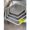 Image 1 : SET OF 4 HEXAGON CAKE PANS