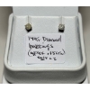 Image 1 : 14KT DIAMOND EARRINGS (APPROX. .15CTW EACH)