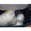 Image 3 : LAUNDRY BIN W/MISC. CONTENTS & 2 WICKER BASKETS W/CONTENTS