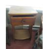 Image 1 : SINGLE DRAWER BEDSIDE TABLE
