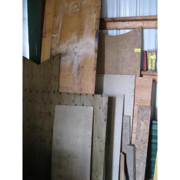 ASST. PLYWOOD PIECES, ETC.