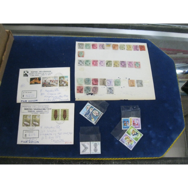BOX OF ASST. STAMPS
