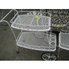 Image 1 : WROUGHT IRON PATIO LOUNGE CART