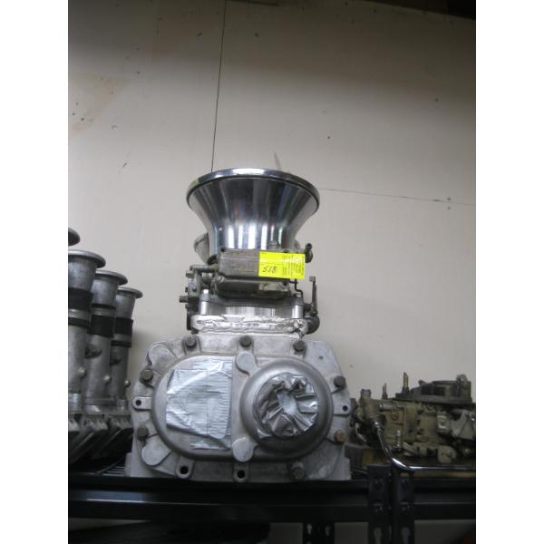 BLOWER W/2 HOLLY CARBURETORS - STACKS FOR V8