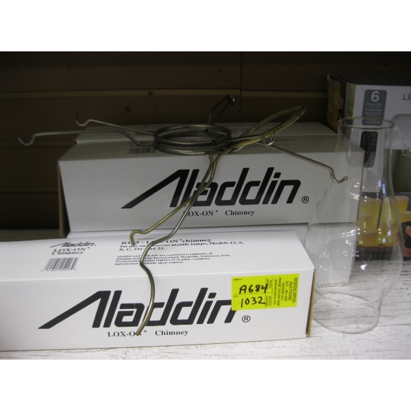 ALLADIN GLASS CHIMNEYS