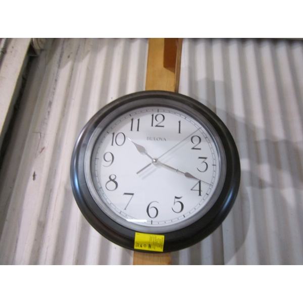 LARGE BULOVA CLOCK