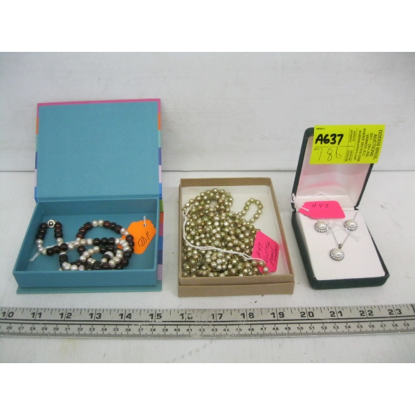 3 VINTAGE JEWELLERY PIECES