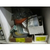 Image 8 : BIN OF MISC. - CARBON BRUSHES, GRINDSTONE, WELDING ACCESS. ETC.