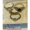 Image 1 : 4 STERLING SILVER .925 RINGS, SZ 7 & 3 ARE SZ 8
