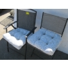 Image 2 : 2 - FOLDING CHAIRS & 2 - FOOTSTOOLS