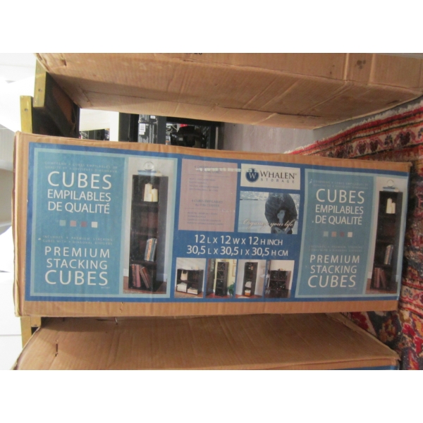 NEW IN BOX PREMIUM STACKING CUBES