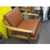 Image 2 : DANISH MCM UPHOLSTERED WOOD FRAMED CHAIR