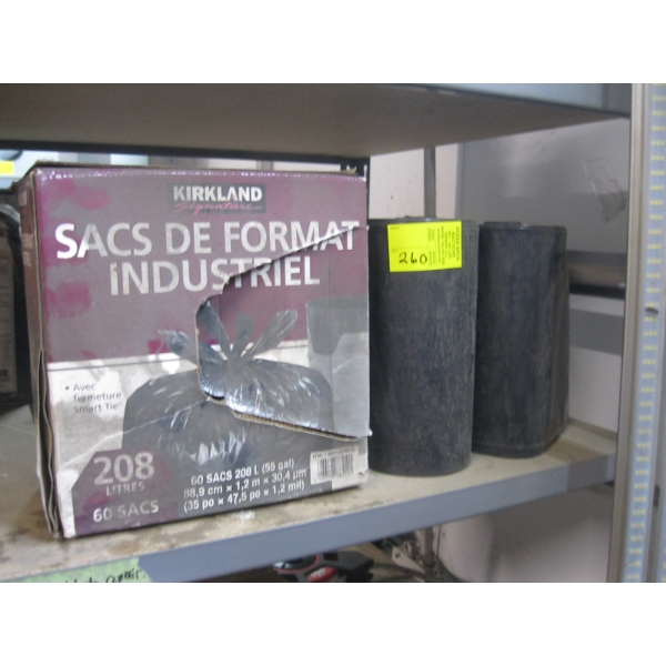 PLASTIC GARBAGE BAGS