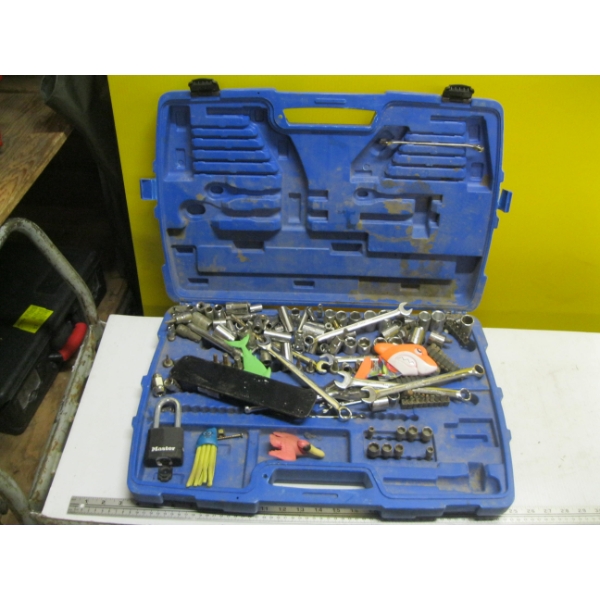LG. CASED MASTERCRAFT SOCKET WRENCH SET