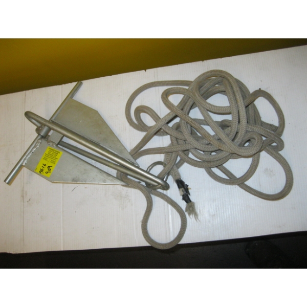 BOAT ANCHOR & ROPE