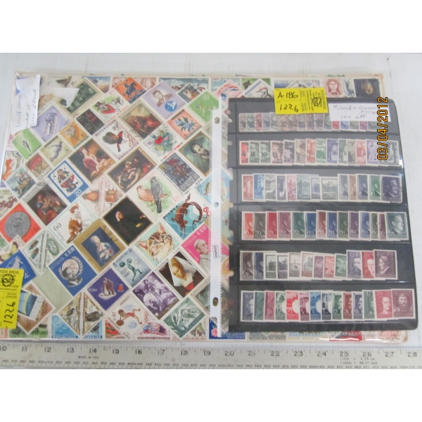 POLAND & GERMAN OCCUPATION STAMPS & PACKET OF APPROX. 5000 WORLD STAMPS