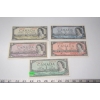 Image 1 : 1954 CDN 1,2,5,10 & 20 $ BILLS