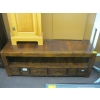 Image 1 : 6 DRAWER 2 TIER LONG TABLE/TV STAND