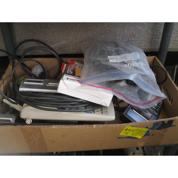 MISC. ADDING MACHINES, ELECTRONICS, ETC.