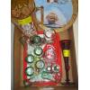 Image 2 : COLLECTABLE COCA COLA GLASSES, FLUTED VASE, TRAY, ETC.