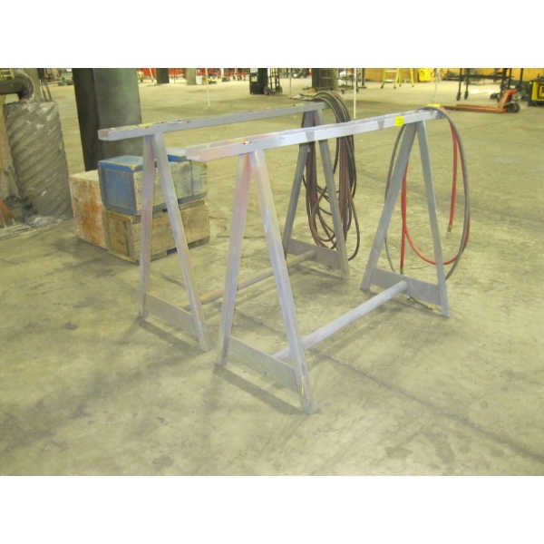 2 METAL 5' SAWHORSES