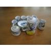 Image 1 : SM. CHINA TEA SET W/ASIAN DESIGN, TEAPOT, ETC.